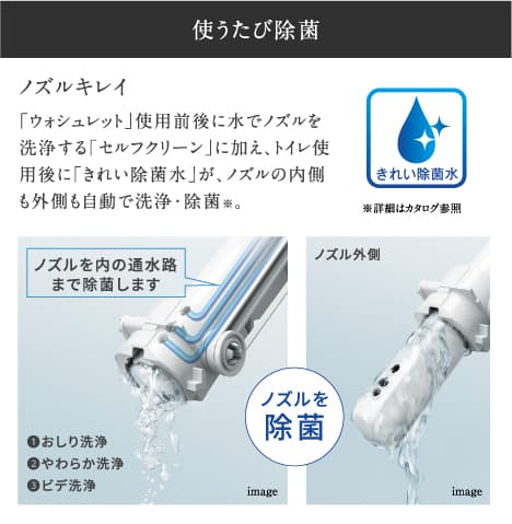 使うたび除菌