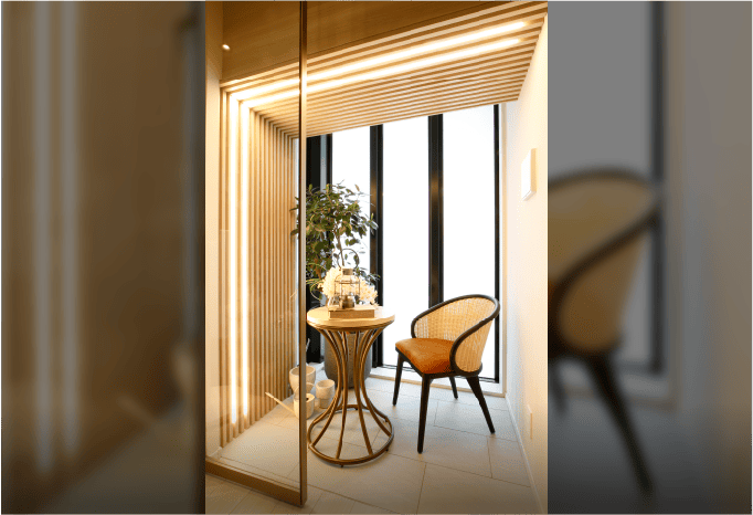 style terrace